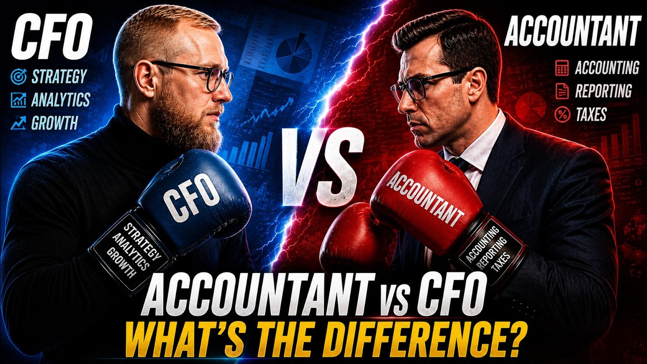 Accountant vs CFO: who should really manage your business finances – original John Galt Finance video cover